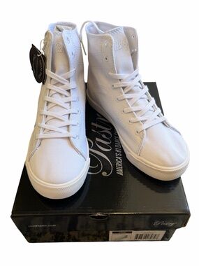 NIB PASTRY Cassatta Hi Sneaker Kids Unisex Dance White Size 3